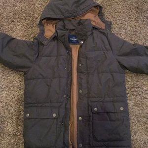 Gray old navy coat